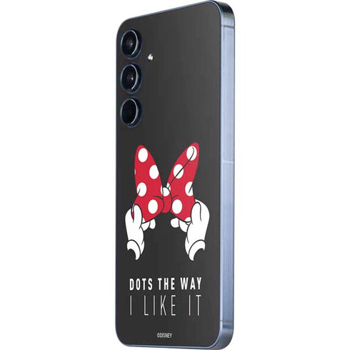 Disney Minnie Mouse Dots The Way Galaxy A35 5G Skin